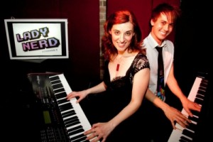 Keira Daley and Mark Chamberlain in Ladynerd. Credit: ladynerd.com.au