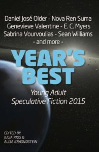 Year's Best Young Adult Speculative Fiction 2015 cover